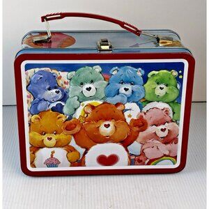 Aquarius Care Bears Fun Box Sturdy Tin Storage Lunch Box